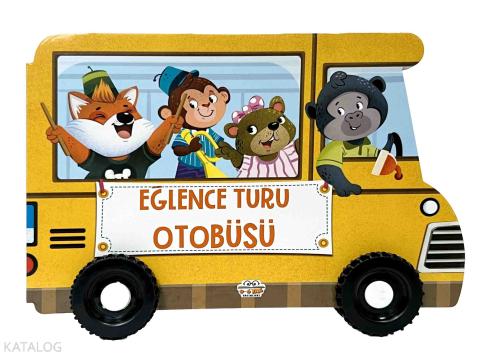Eğlence Turu Otobüsü Tekerlekli Kitaplar