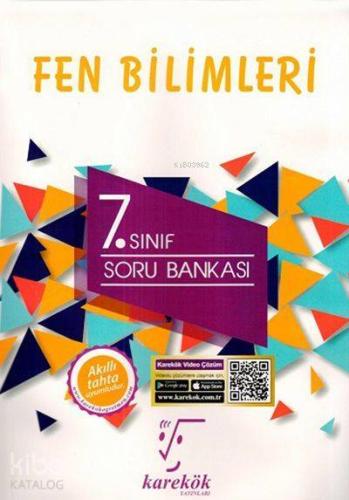 7 Sınıf Fen Bilimleri Soru Bankası Karekök Yayınları
