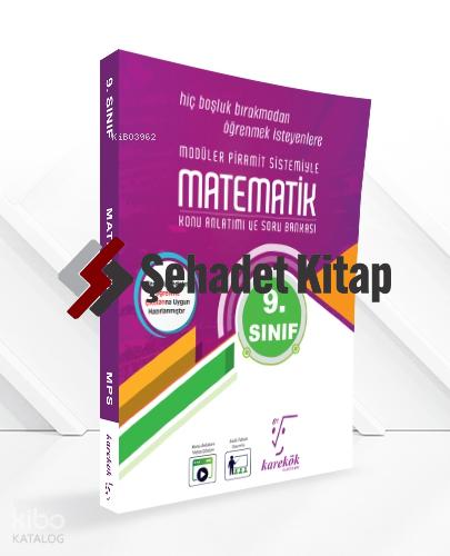 9 Sınıf Matematik MPS Modüler Piramit Sistemi Konu Anlatımı ve Soru Bankası