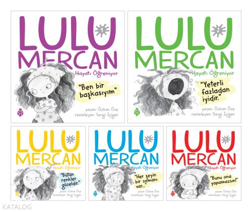 Lulu Mercan Hayatı Öğreniyor Seti 5 Kitap