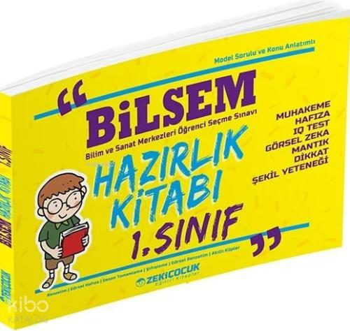 Zekiçocuk Eğitici Kitaplar 1 Sınıf Bilsem Hazırlık Kitabı