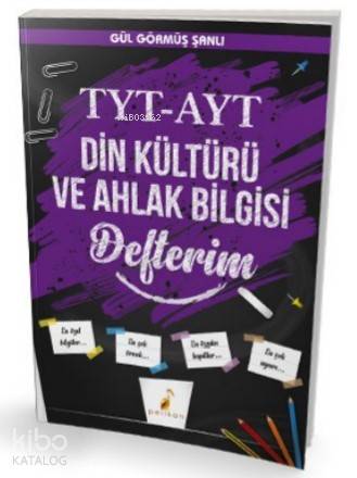 TYT AYT Din Kültürü ve Ahlak Bilgisi Defterim