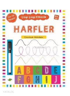 Harfler 4 Yaş ve Üstü Çizgi Çizgi Etkinlik