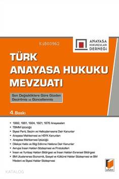 Türk Anayasa Hukuku Mevzuatı