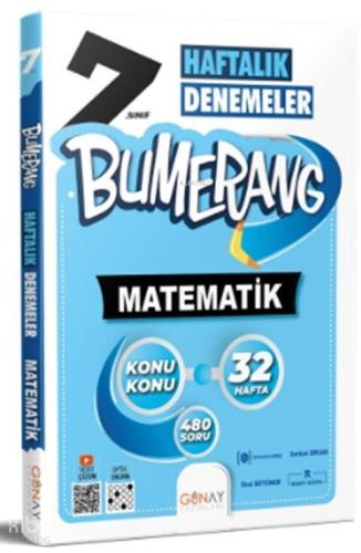 7 Sınıf Matematik Bumerang 32 Haftalık Denemeler