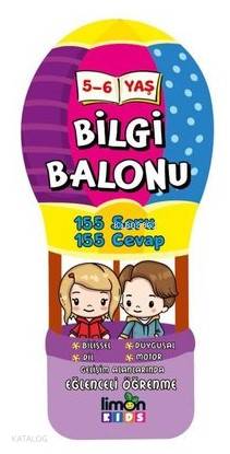 Bilgi Balonu 5 6 Yaş