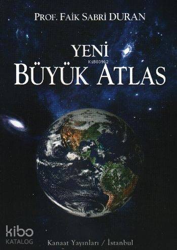 Kanaat Yayınları Yeni Büyük Atlas K Kapak