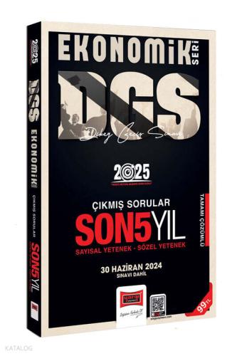 Yargı Yayınları 2025 DGS Ekonomik Seri Son 5 Yıl Sayısal Sözel Yetenek Çıkmış Sorular Komisyon 25 İndirim