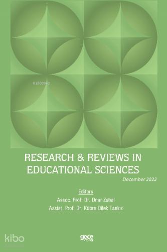 Research Reviews in Educational Sciences December 2022