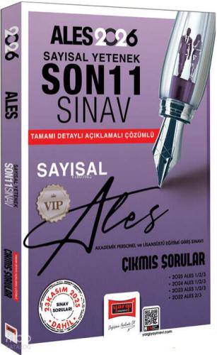 2026 ALES Sayısal Yetenek Tamamı Video Çözümlü Son 10 Sınav Çıkmış Sorular