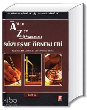 A dan Z ye Uygulamalı Sözleşme Örnekleri 4 Cilt Takım
