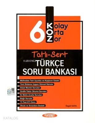 Koz 6 Sınıf Tatlı Sert Türkçe SB