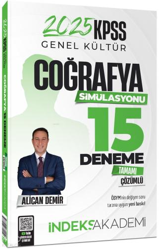 İndeks Akademi 2025 KPSS Coğrafya Simülasyonu 15 Deneme