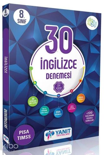 8 SINIF İNGİLİZCE 30 DENEMESİ YANIT YAYINLARI
