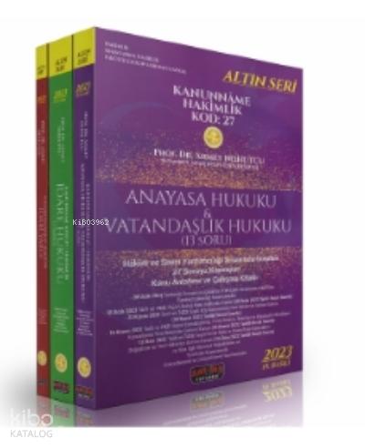 Savaş Yayınları 2023 Altın Seri Kanunname Hakimlik Kod 27 27 Şubat 2023