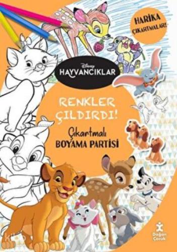 Disney Karlar Ülkesi Renkler Çıldırdı Çıkartmalı Boyama Partisi