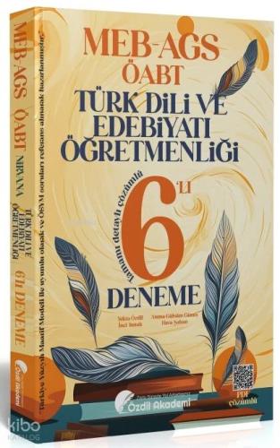 ÖABT MEB AGS Türk Dili ve Edebiyatı 6 Deneme Çözümlü