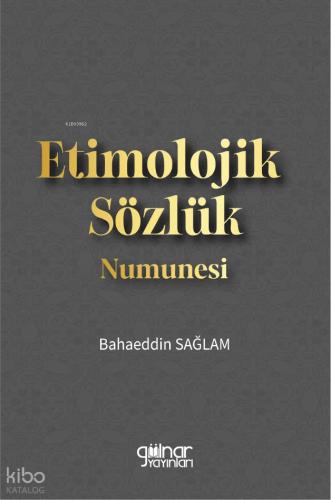 Etimolojik Sözlük Numunesi
