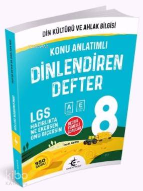 5 Sınıf Din Kültürü ve Ahlak Bilgisi Dinlendiren Defter
