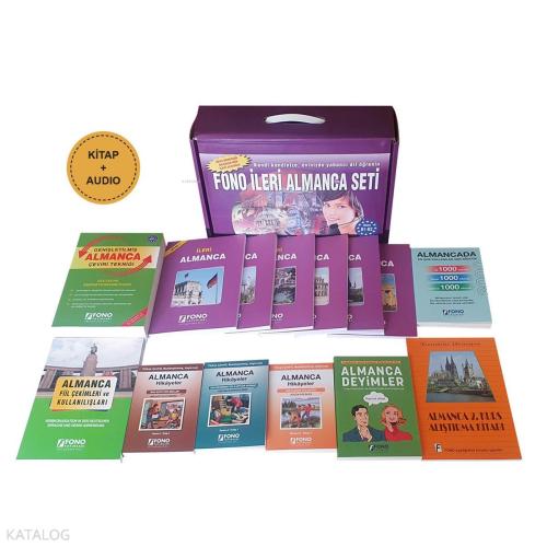 Fono İleri Almanca Seti 12 Kitap
