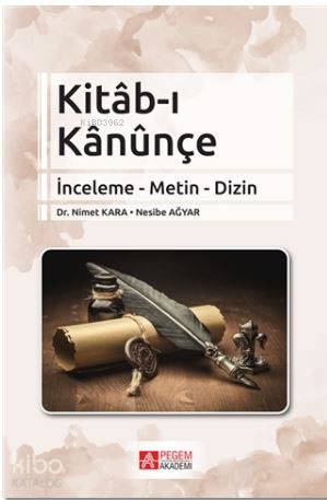 Kitâb ı Kanunçe