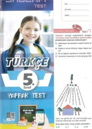 8 Sınıf Türkçe 48 Yaprak Test