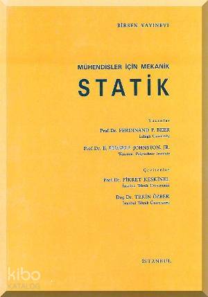 Mühendisler İçin Statik