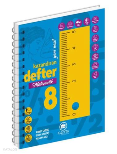 Çanta Yayınları 8 Sınıf Matematik Okula Yardımcı Kazandıran Defter