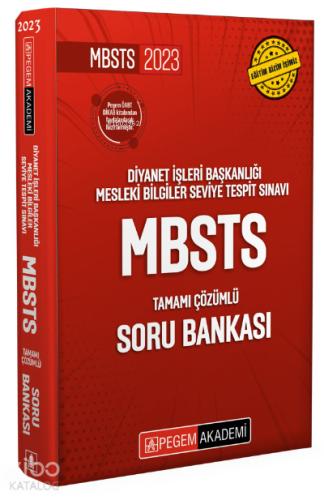 2026 Diyanet İşleri Başkanlığı Mesleki Bilgiler Seviye Tespit Sınavı MBSTS Tamamı Çözümlü Soru Bankası