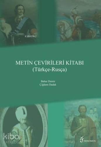 Metin Çevirileri Kitabı Türkçe Rusça