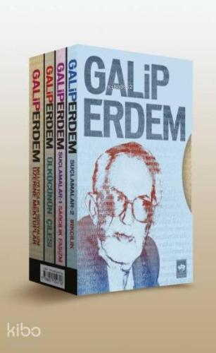 Galip Erdem Seti 4 Kitap Set