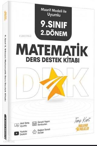9 Sınıf 2 Dönem Matematik DDK Ders Destek Kitabı Tunç Kurt Parlayan Projeler