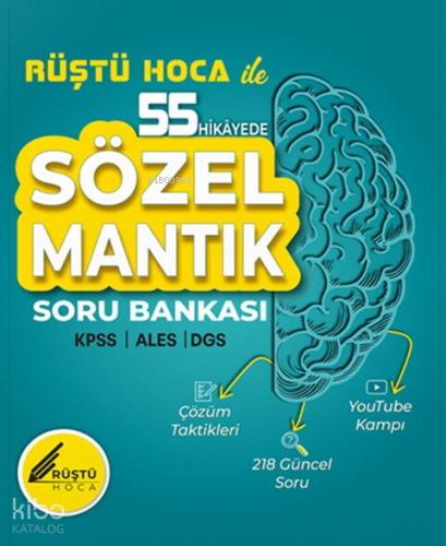 Rüştü Hoca ile KPSS ALES DGS 55 Hikayede Sözel Mantık Soru Bankası