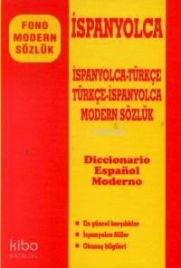 İspanyolca Modern Sözlük İspanyolca Türkçe Türkçe İspanyolca