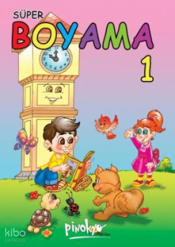 Renkli Süper Boyama 10 Kitap Takım