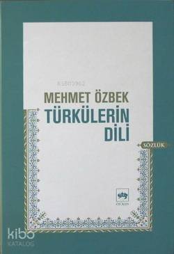 Ötüken Kitap Türkülerin Dili Mehmet Özbek