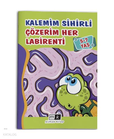 Kalemim Sihirli Çözerim Her Labirenti 5 7 Yaş
