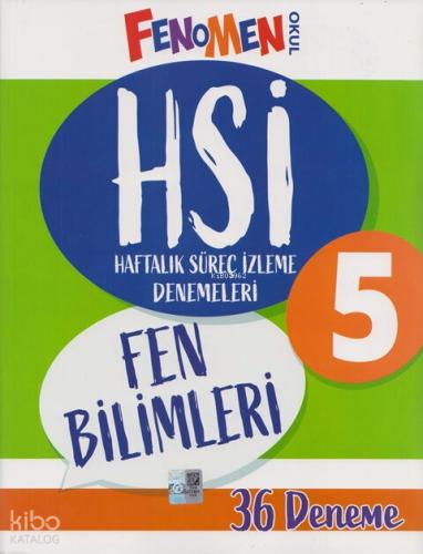 Fenomen Okul Yayınları 5 Sınıf Fen Bilimleri HSİ Haftalık Süreç İzleme Denemeleri