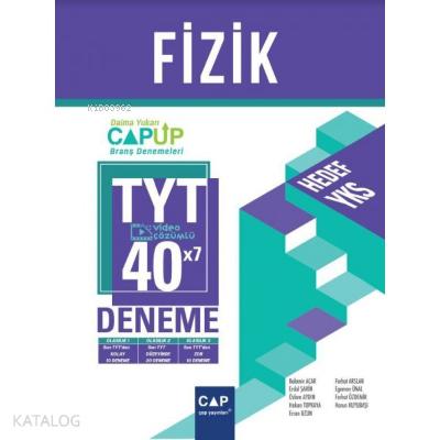 Oksijen Yayınları TYT Fizik 40 Deneme