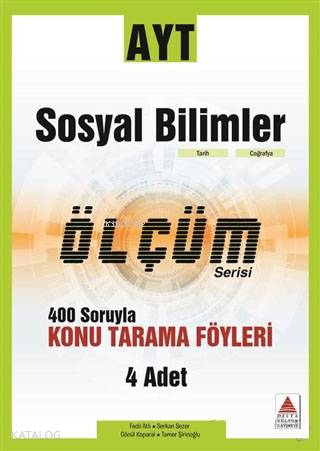 AYT Sosyal Bilimler Ölçüm Serisi 400 Soruyla Konu Tarama Föyleri