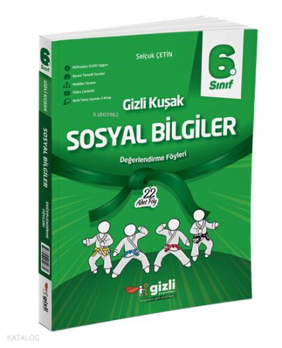 6 Sınıf Sosyal Bilgiler Gizli Kuşak Değerlendirme Föyleri 2025