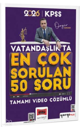 2026 KPSS Vatandaşlık Genel Tekrar Tek Kitap