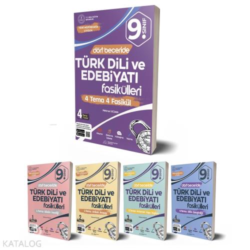 Paragrafın Şifresi Yayınları 2025 9 Sınıf Dört Beceride Türk Dili ve Edebiyatı Fasikülleri