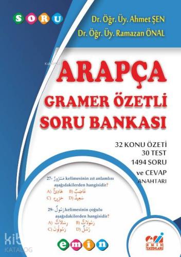 Arapça Gramer Özetli Soru Bankası Arapça