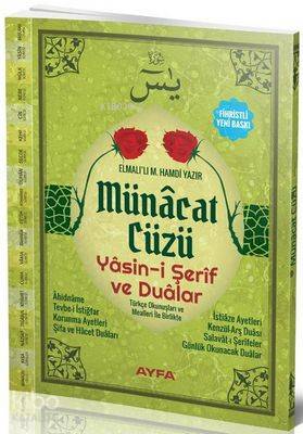 Münacat Cüzü Yasin i Şerif ve Dualar
