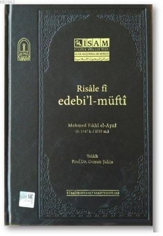 Risale Fi Edebil Müfti Mehmed Fıkhi el Ayni