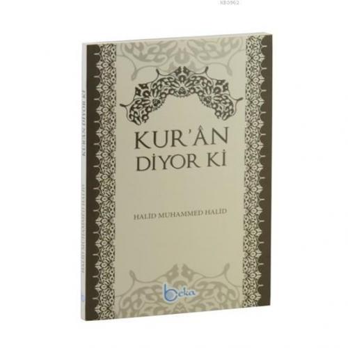 Kur an Diyor ki