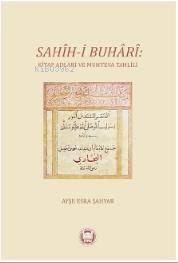 Sahih i Buhari Kitap Adları ve Muhteva Tahlili