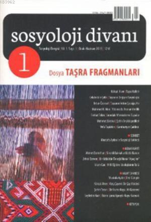 Sosyoloji Divanı Sayı 1 Ocak Haziran 2013 Taşra Fragmanları