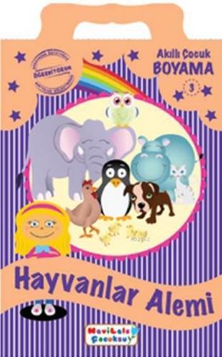 Çocuklar İçin Hayvanlar Alemi Boyama Kitabı